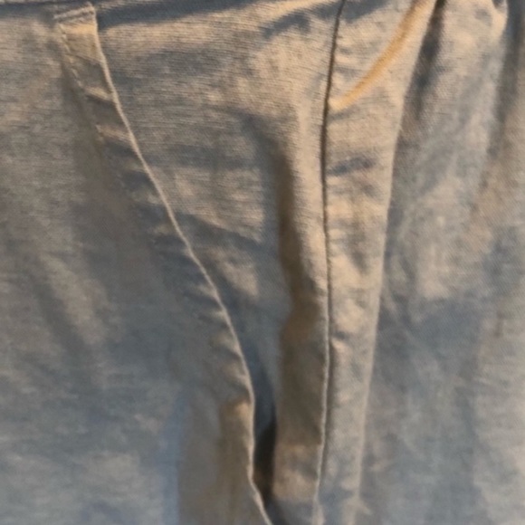 Ripzone grey linen pull on gorpcore drawstring elastic waist short size large - Picture 4 of 8